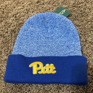 Pitt Panthers University of Pittsburgh Beanie Hat NWT One Size